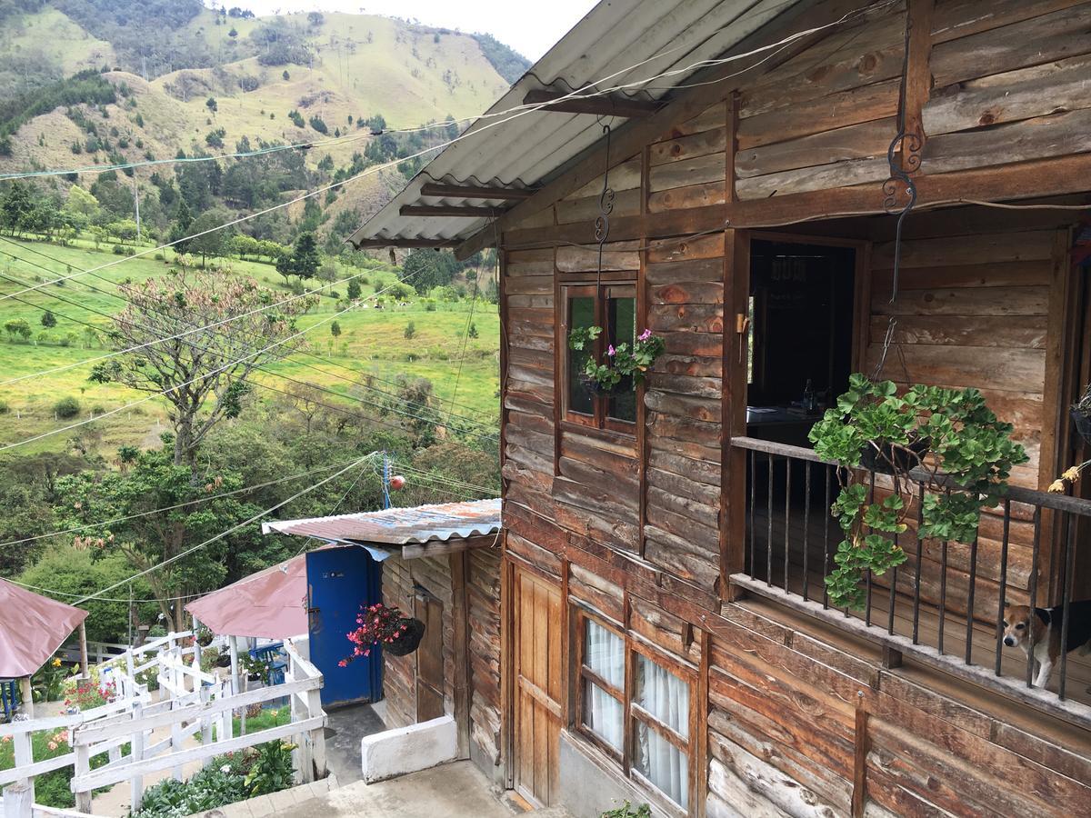 Cabanas Valle Del Cocora La Truchera Salento Exterior foto
